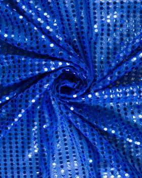 Round Glitter Fabric Royal Blue - Tissushop